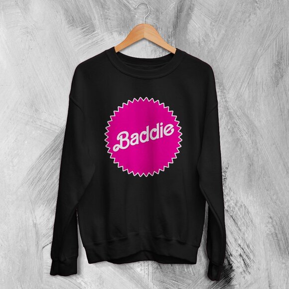 Y2K Baddie Cute Girly Fashion Retro Aesthetic Trendy Graphic Sweatshirt - Picture 1 of 5